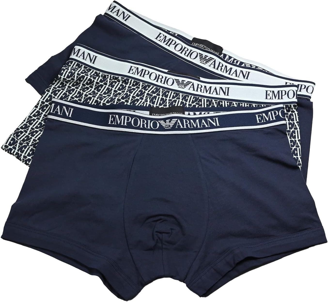 Pack 3 boxer Emporio Armani 112130 4R717 67436 marin/marin st/marin - Imagen 1