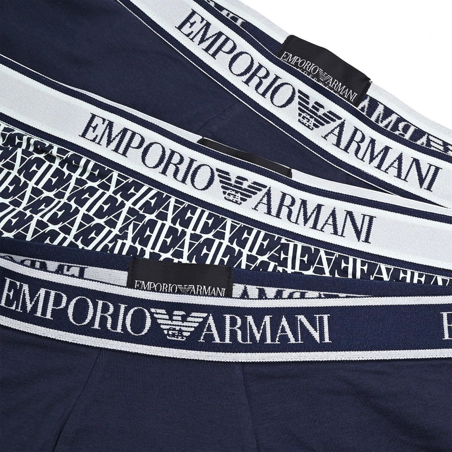 Pack 3 boxer Emporio Armani 112130 4R717 67436 marin/marin st/marin - Imagen 2