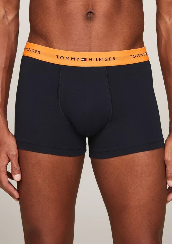 Pack 3 boxer Tommy Hilfiger UM0UM02763 0VH mid turq/orange/deep crim - Imagen 2