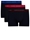 Pack 3 boxer Tommy Hilfiger UM0UM02763 0VU pink heart/bright blue/deep rouge - Imagen 1