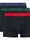 Pack 3 bóxer Tommy Hilfiger UM0UM02763 0WN blue ink/orn green/primary red - Imagen 1