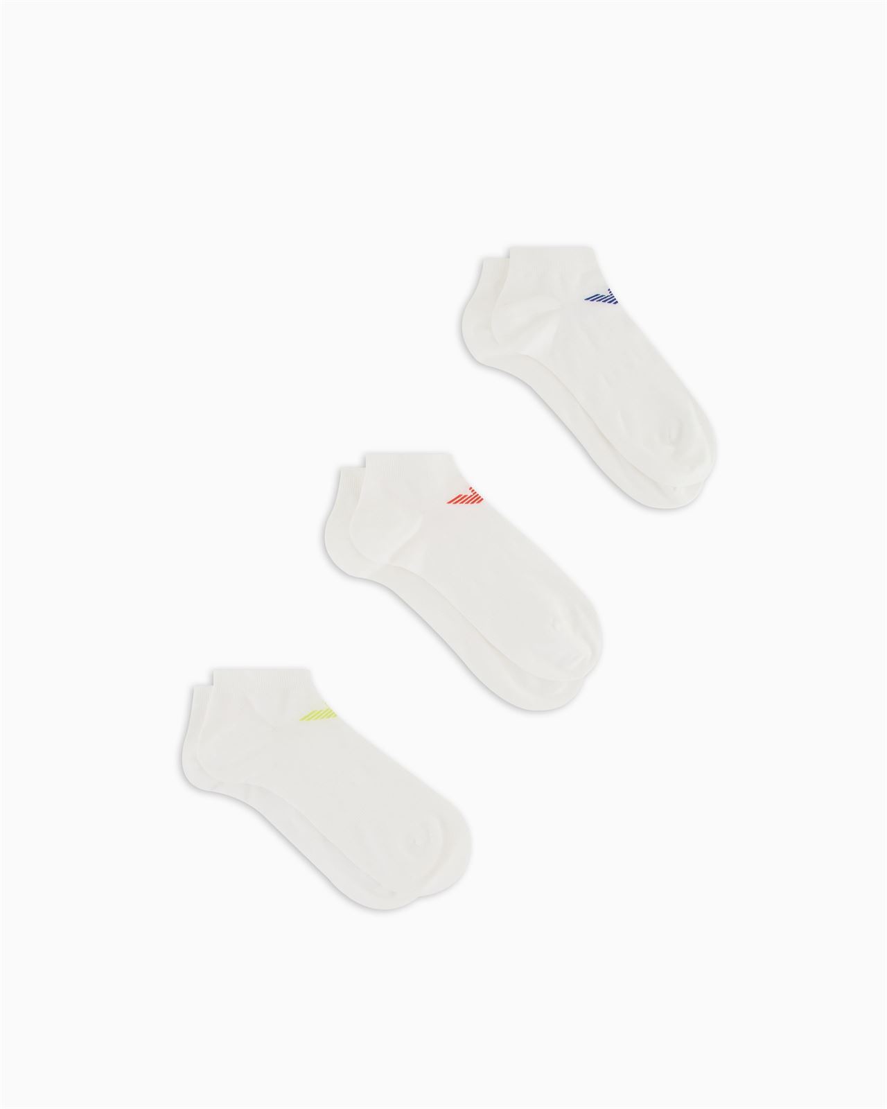 Pack 3 calcetines Emporio Armani EM000550 AF12271 M0066 white/white/white - Imagen 1