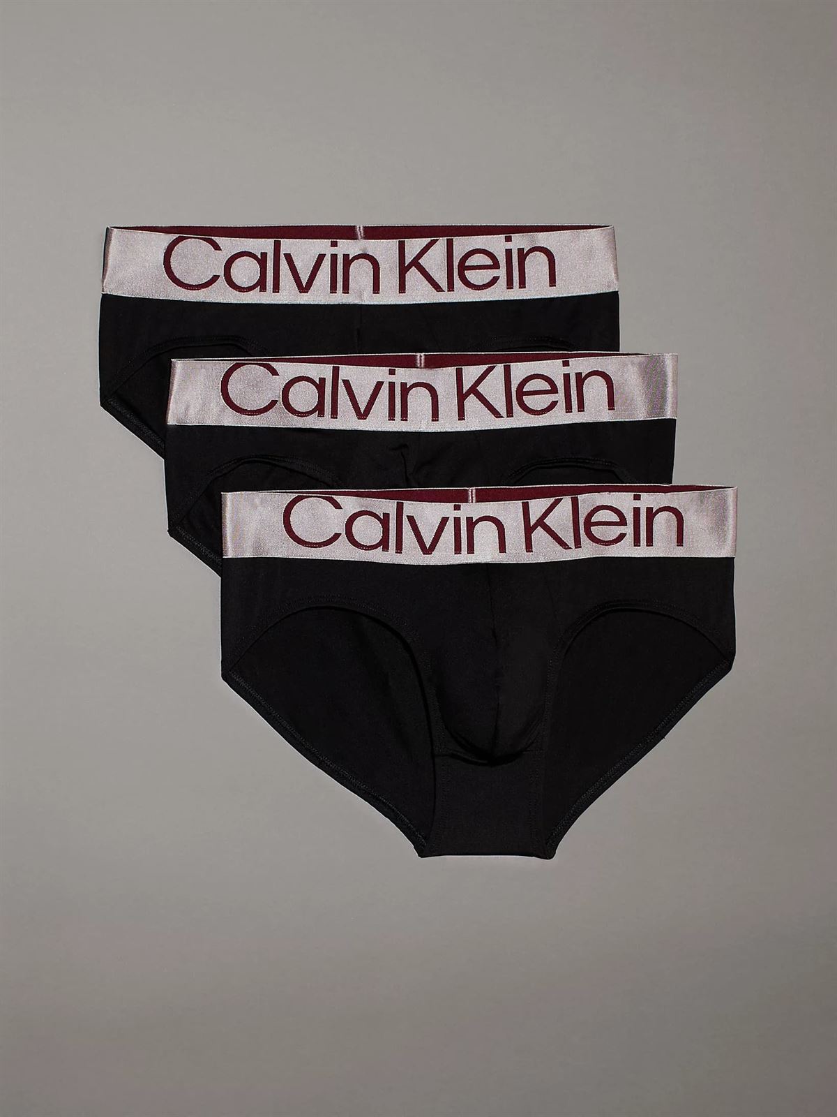 Pack 3 Calzoncillos Slip Calvin Klein Hip Brief - Imagen 1