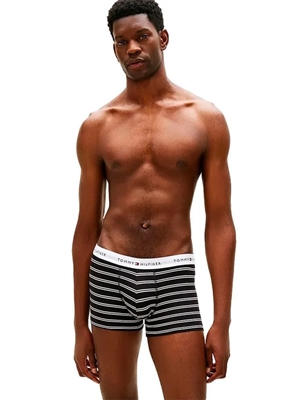 Pack 3 Calzoncillos Tommy Hilfiger Trunk UM0UM03753 0SI - Imagen 2