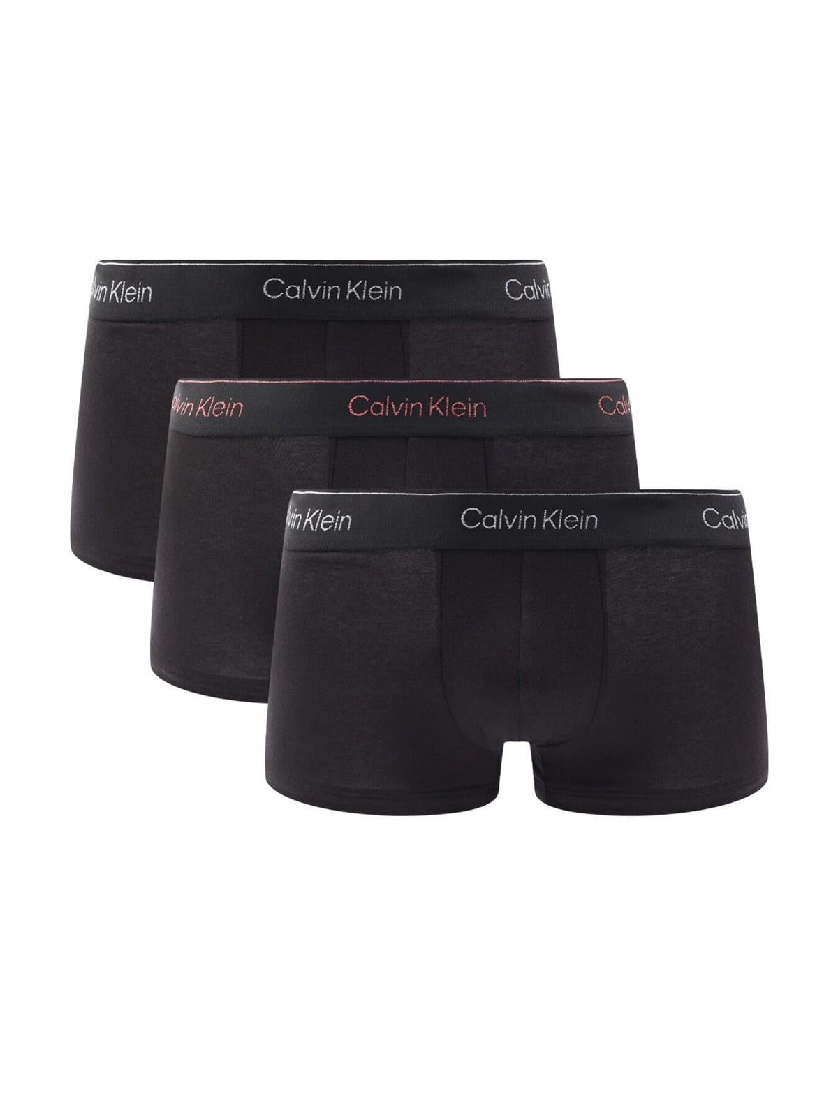 Pack 3 Cotton Stretch Calvin Klein Low Rise Trunk - Imagen 3