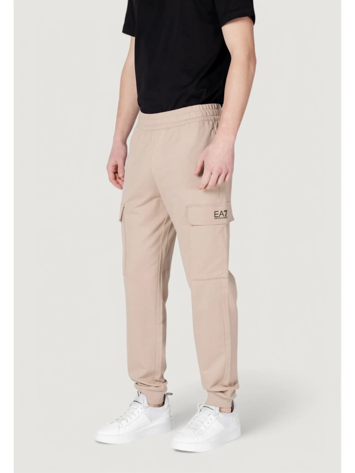 Pantalón EA7 Emporio Armani 8NPP67 PJVRZ U6155 cobblestone - Imagen 3