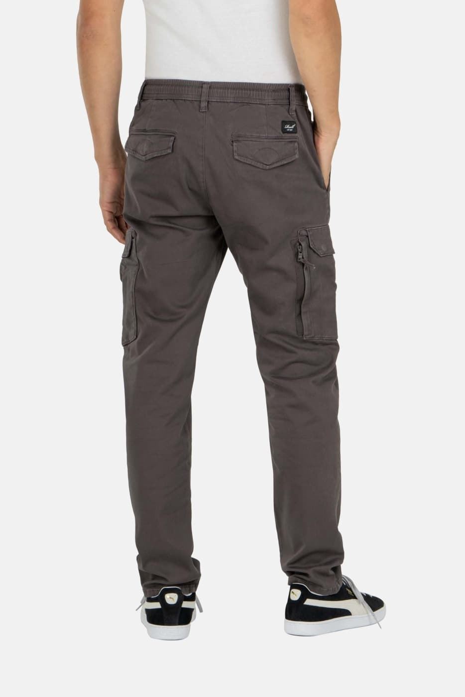 Pantalón Reell Easy Cargo 3359 Stone Grey - Imagen 2