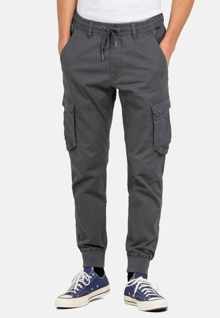 Pantalón Reell Reflex Rib Cargo 3359 Vulcan Grey - Imagen 1