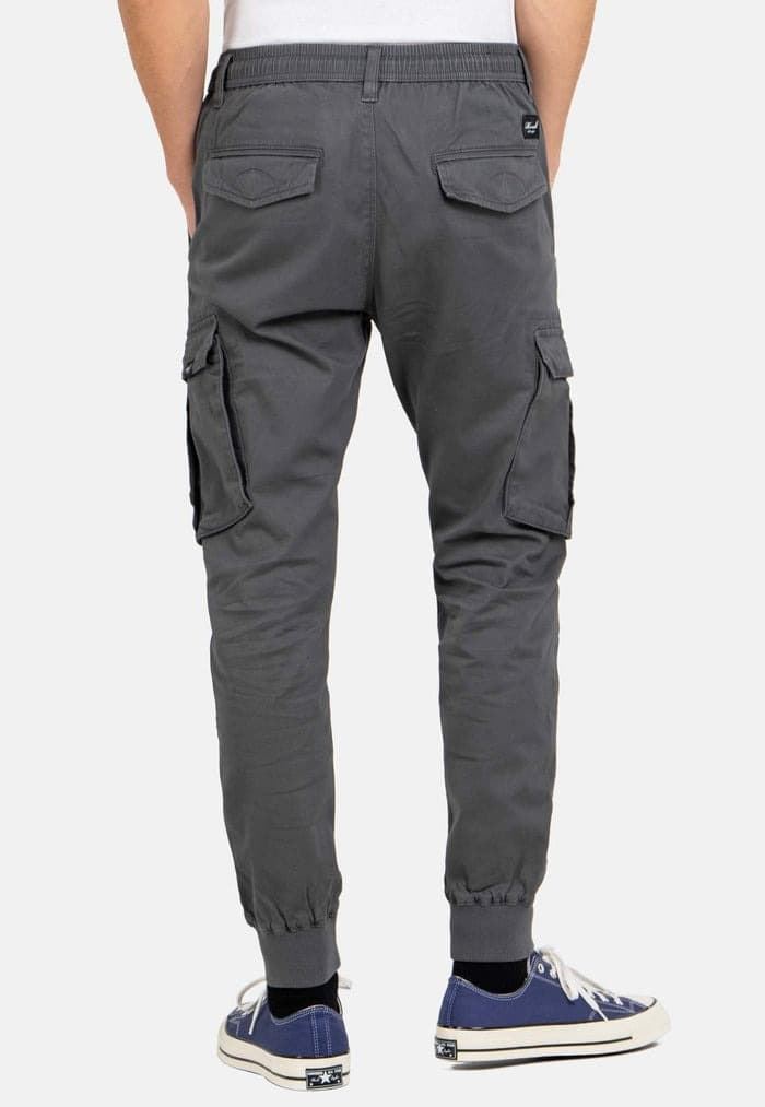 Pantalón Reell Reflex Rib Cargo 3359 Vulcan Grey - Imagen 5