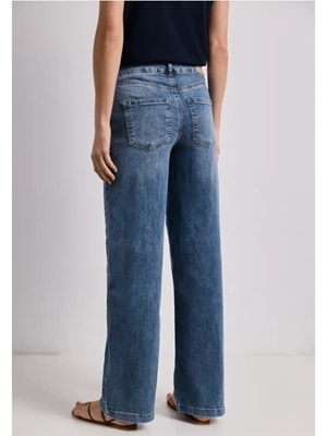 Pantalón Street One Style Wide Blue 380973 18085 - Imagen 2