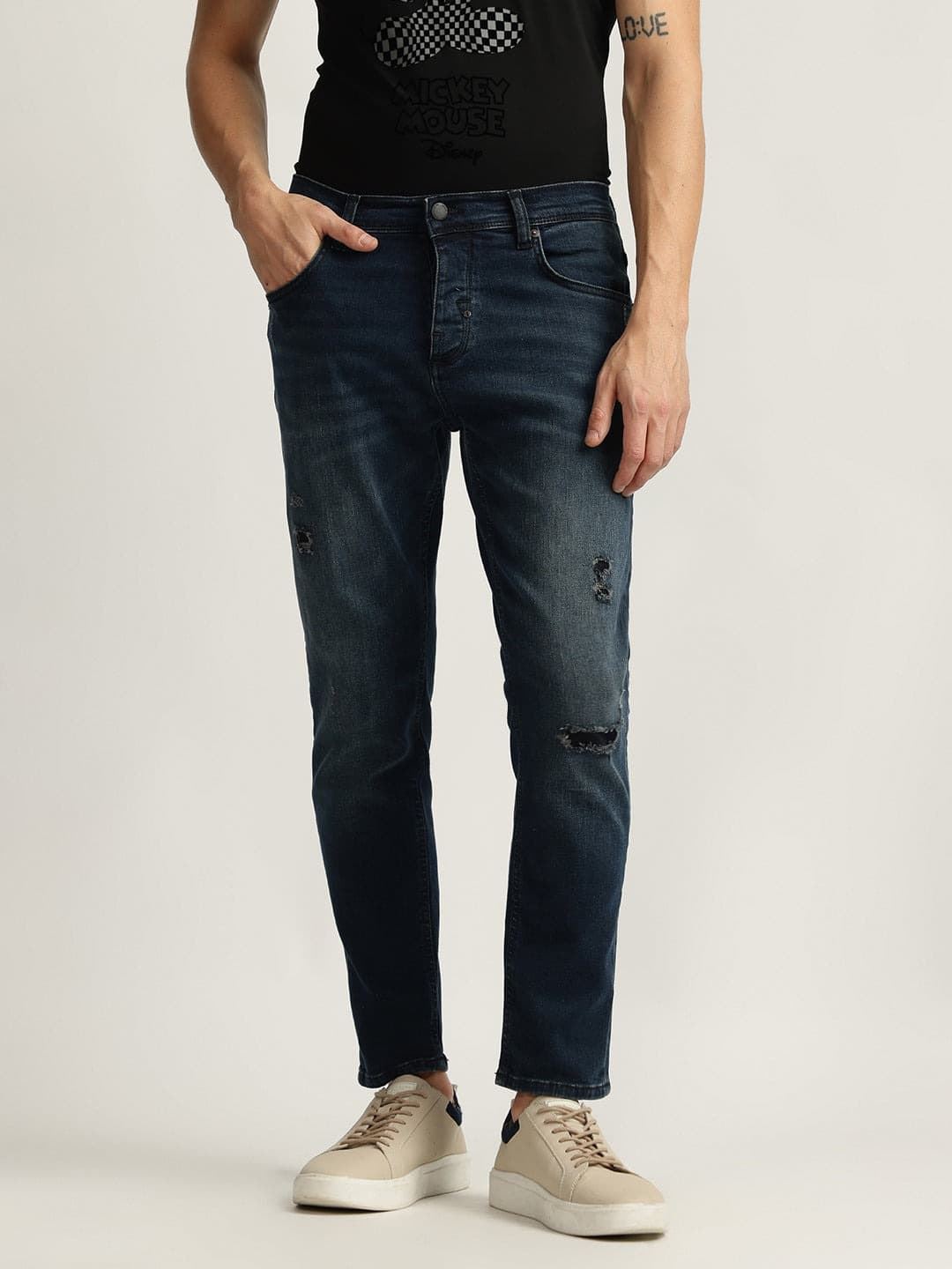 Pantalón Vaquero Antony Morato Jeans Argom Slim Ankle Lenght (MMDT00264 FA750504 7010 W01923) - Imagen 1