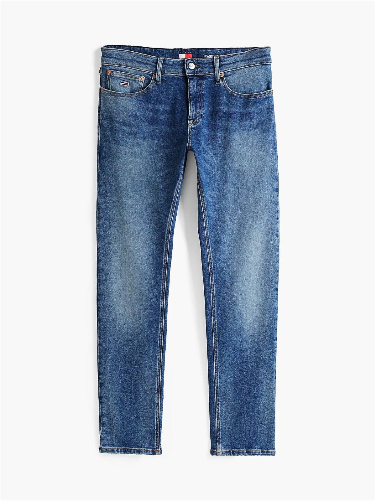 Pantalones Vaqueros Tommy Hilfiger Scanton Slim AI1232 (Denim Medium) - Imagen 4