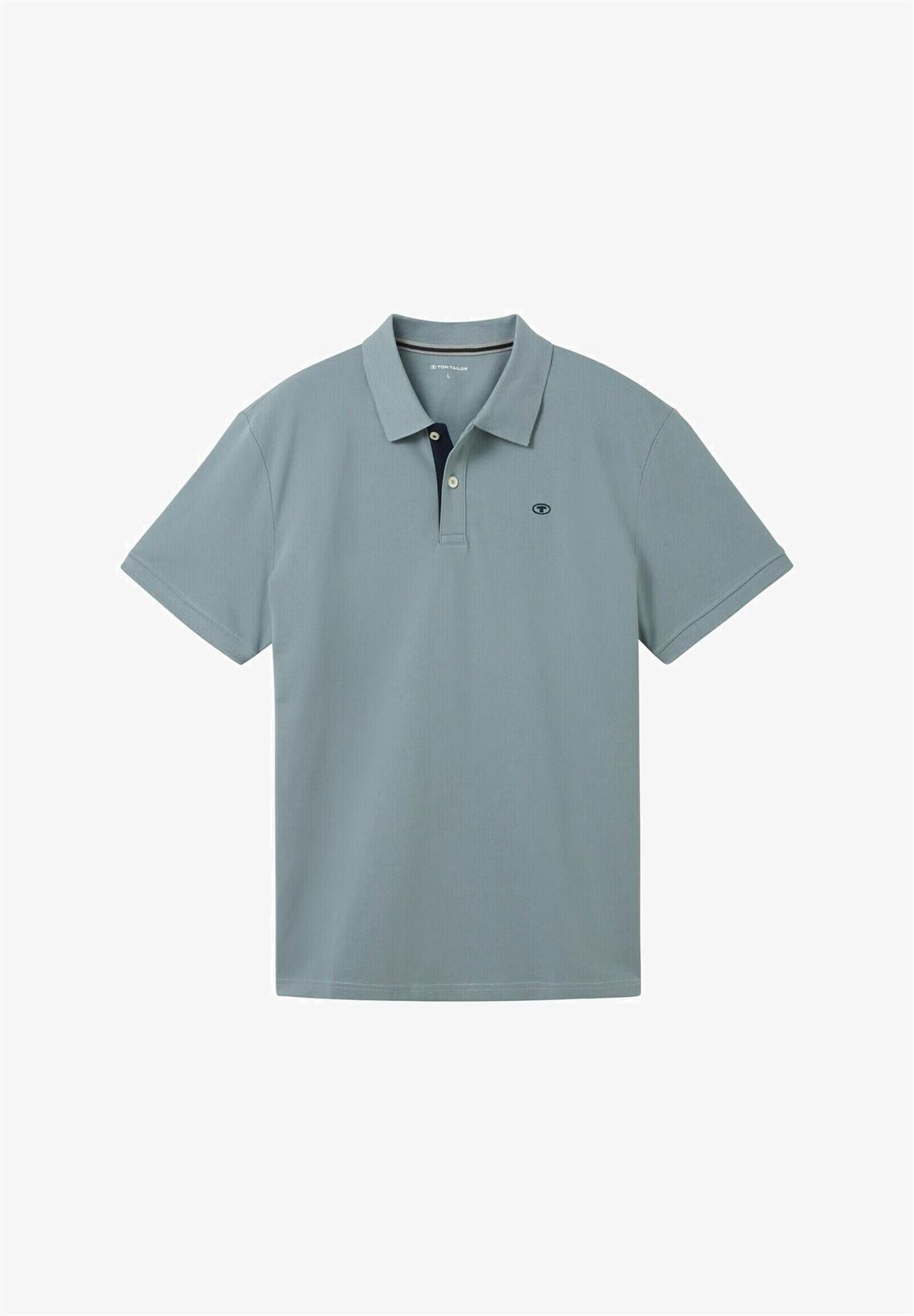 Polo Tom Tailor 1043278 27475 Grey Mint - Imagen 1