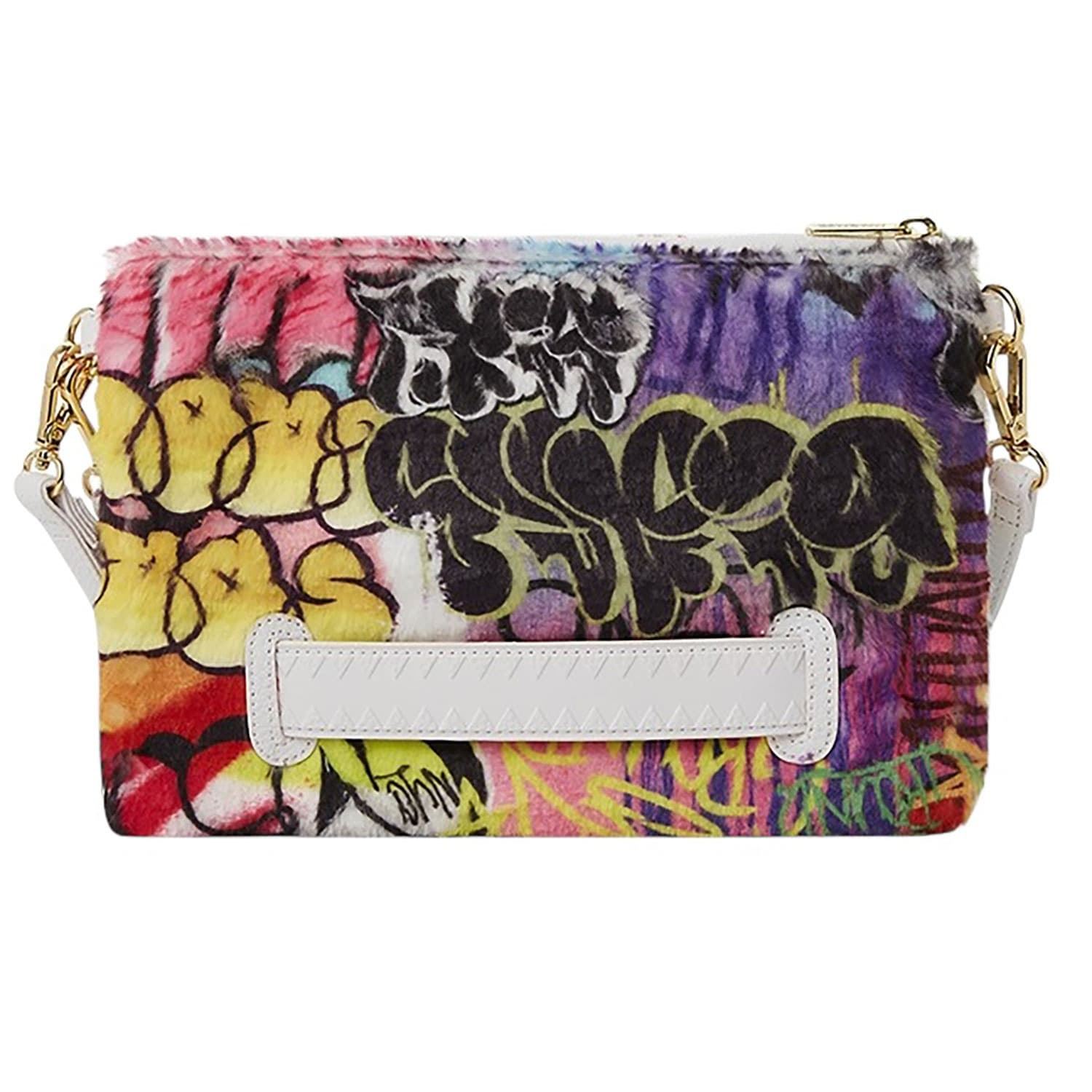 Portafolio Sprayground 910B6920NSZ Fur Graff Pouchette - Imagen 3