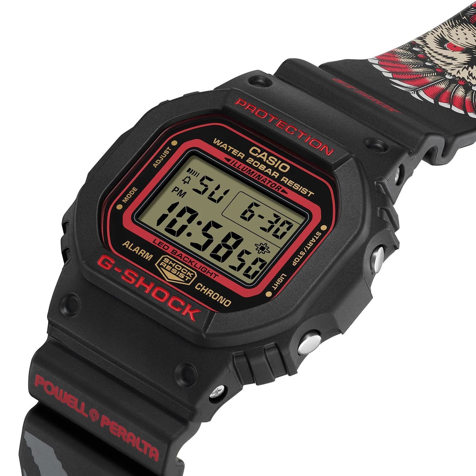 Reloj Casio G-Shock x Powell Peralta x Kelvin Hoefler DW-5600KH-1ER - Imagen 4