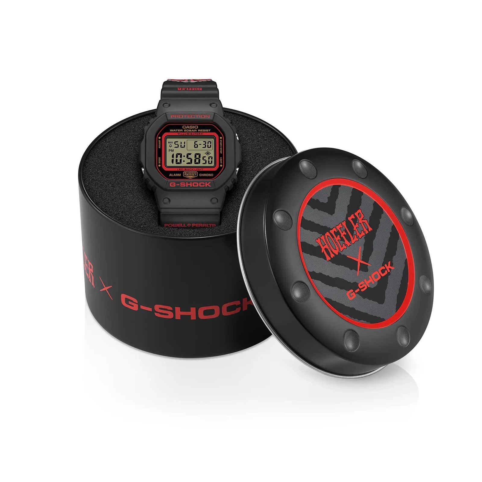 Reloj Casio G-Shock x Powell Peralta x Kelvin Hoefler DW-5600KH-1ER - Imagen 7