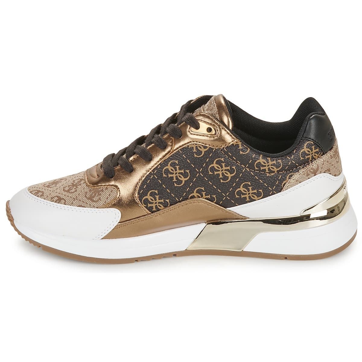 Sneakers Guess Brown N Moxea12 - Imagen 4