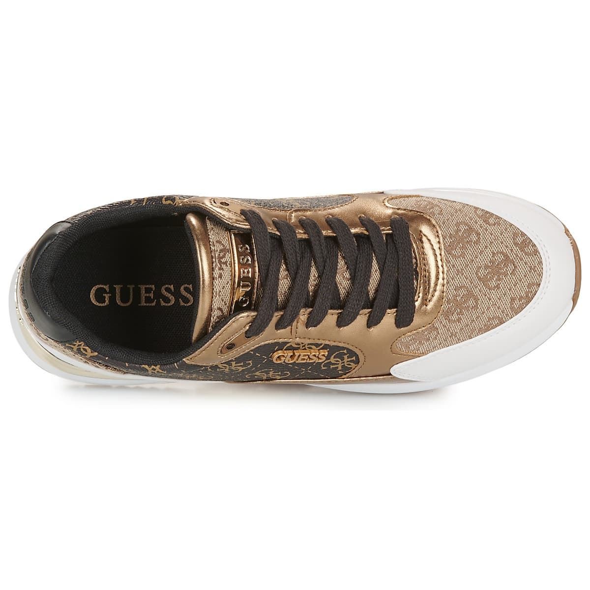 Sneakers Guess Brown N Moxea12 - Imagen 6