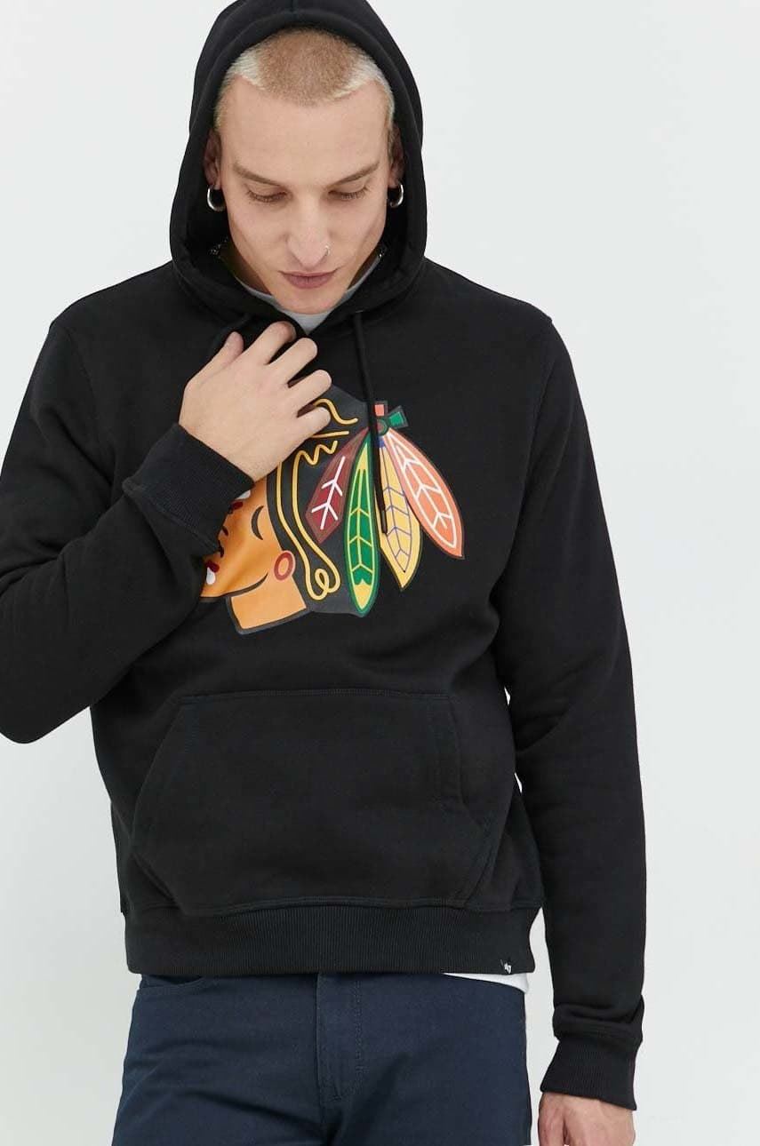 Sudadera '47 Apparel Jet Black (HH004PEMIBR546609JK) - Imagen 1