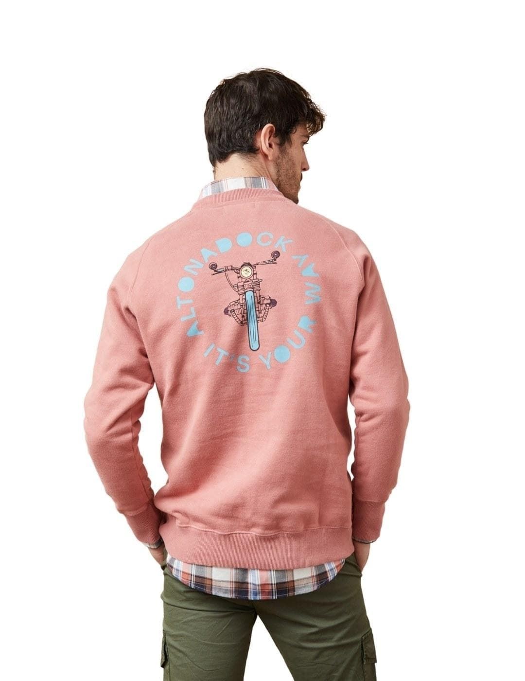 Sudadera Altonadock 105251 old rose - Imagen 3