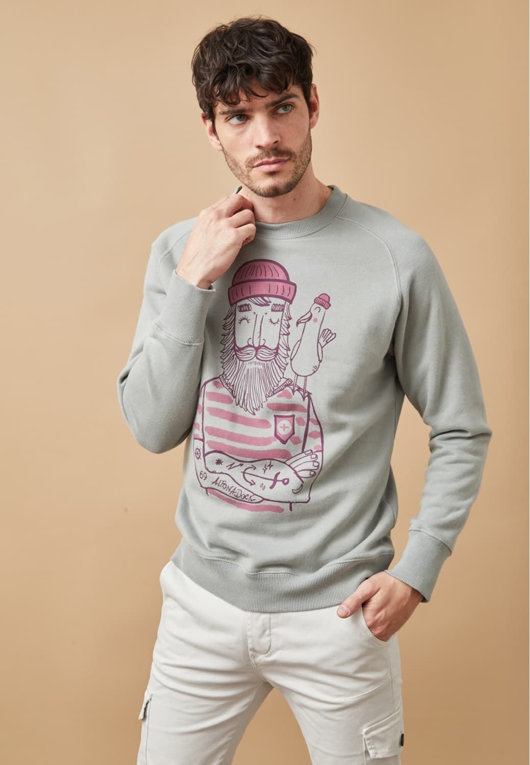 Sudadera Altonadock 105253 Gris - Imagen 1