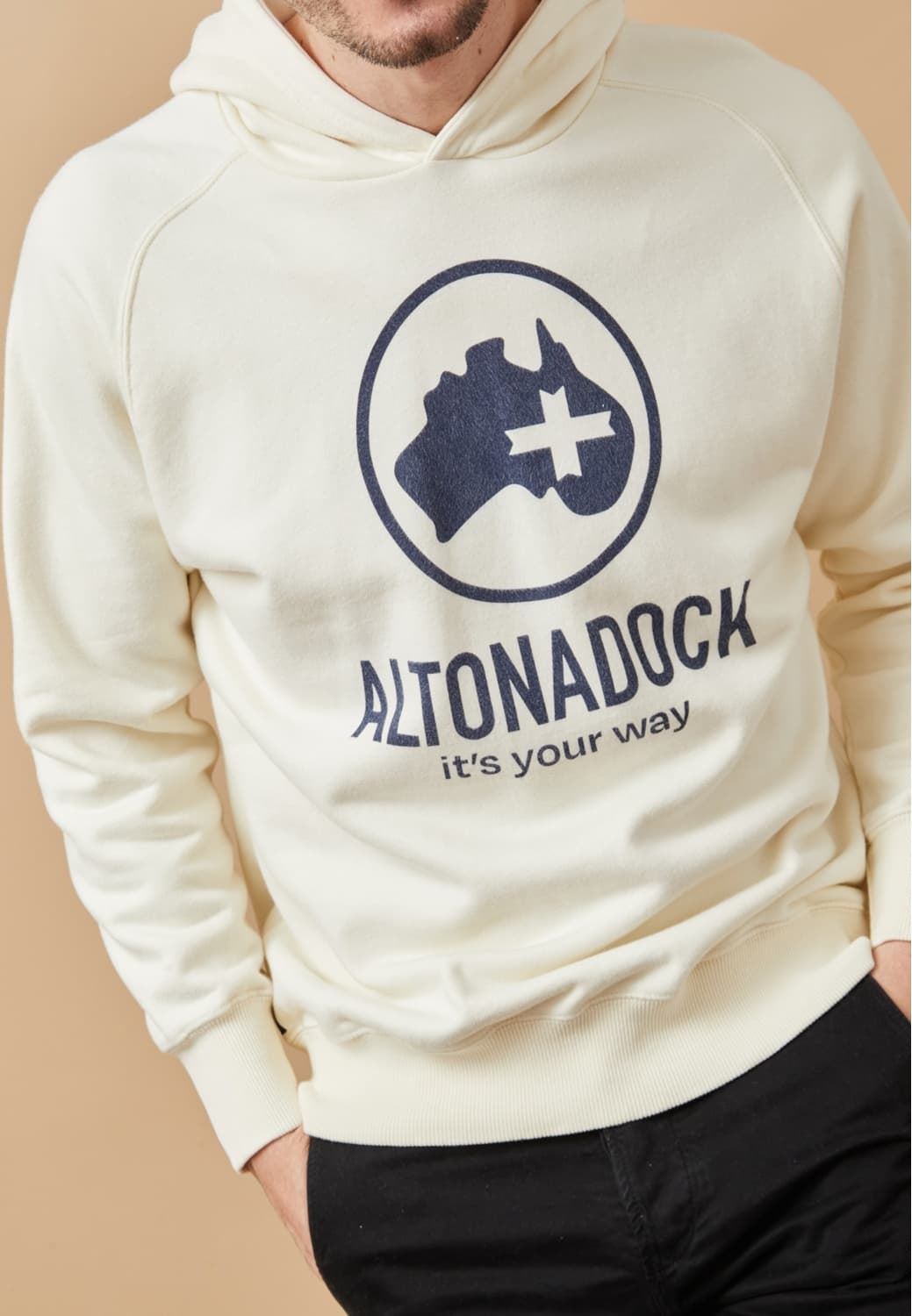 Sudadera Altonadock 105276 Vainilla - Imagen 2