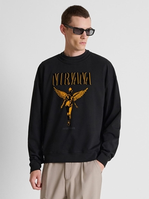 Sudadera Antony Morato Nirvana Black MMFL01165 FA150222 9000 - Imagen 2