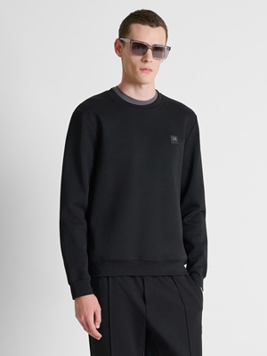 Sudadera Antony Morato Regular FIt Black MMFL01171 FA1501680 9000 - Imagen 2