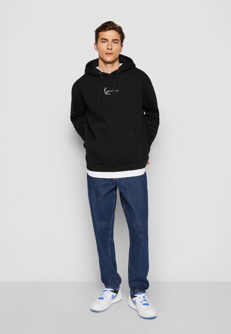 Sudadera con capucha KARL KANI 6021238 KK Small Signature Hoodie black - Imagen 3