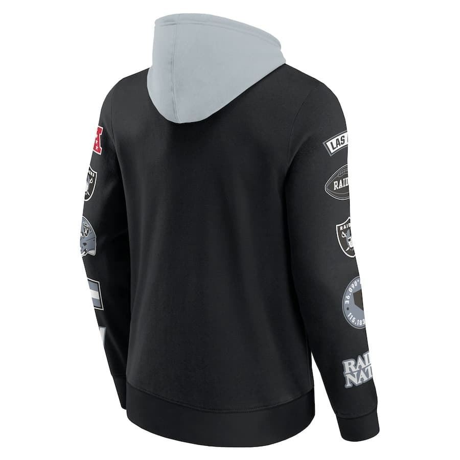 Sudadera Fanatics 02K6-361A-8D-NRC Black - Imagen 2