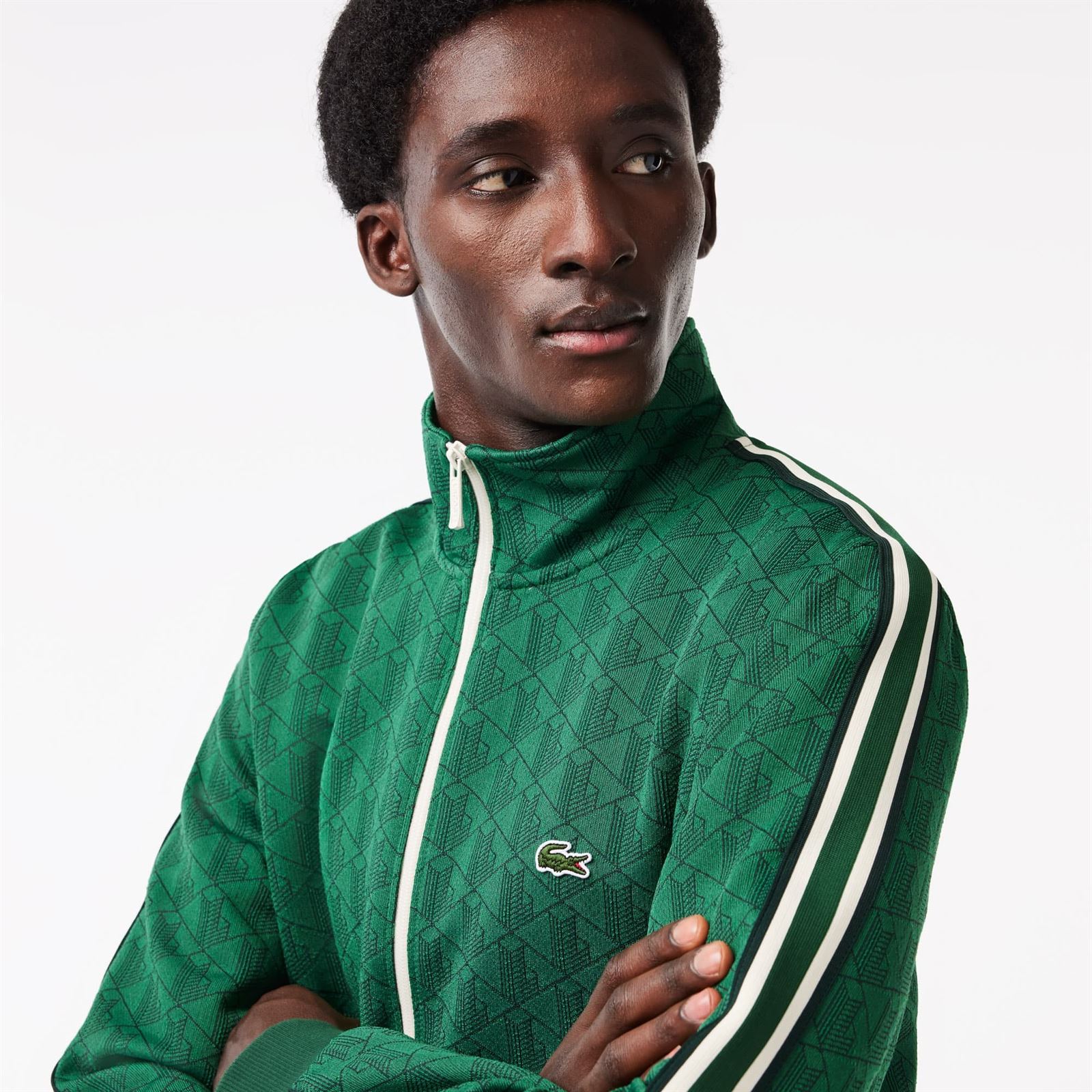 Sudadera Lacoste SH1368 00 IQ0 marine/oseille - Imagen 3