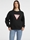 Sudadera mujer Guess W4YQ00KC811 JBLK negro - Imagen 1