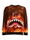 Sudadera Sprayground Shark on Fire CrewNeck Checkered SP379CHK - Imagen 1