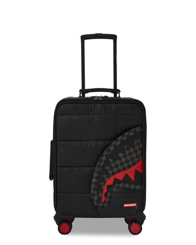 Trollie Sprayground 910CL239NSZ Black puffer Grey Check Carry-on Luggage - Imagen 1