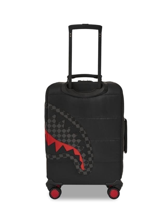 Trollie Sprayground 910CL239NSZ Black puffer Grey Check Carry-on Luggage - Imagen 2