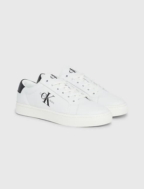 Zapatillas Calvin Jeans Jeans YW0YW01269 YBR Classic CupSole bright white/ black - Imagen 2