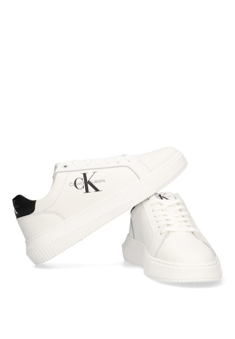 Zapatillas Calvin Klein Jeans YM0YM00681 0LD bright white/black - Imagen 4