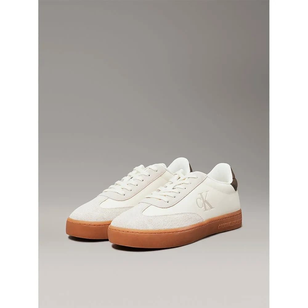 Zapatillas Calvin Klein Jeans YM0YM01272 0GE Classic CupLow Lace Up Creamy white/eggshell - Imagen 2