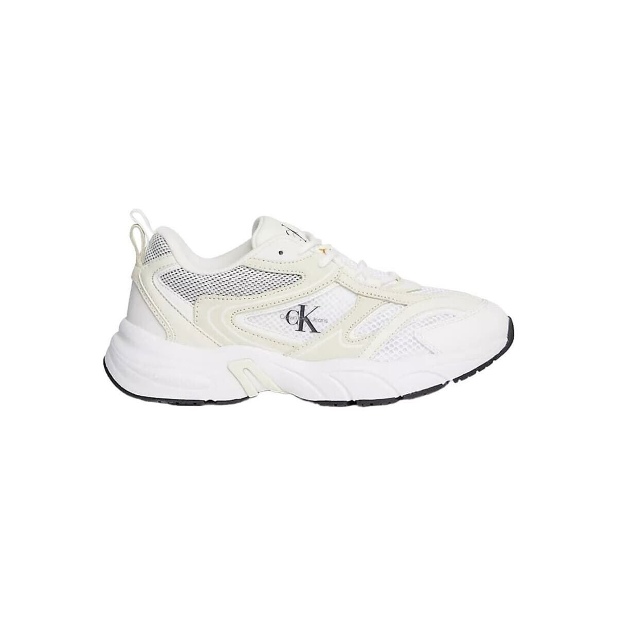 Zapatillas Calvin Klein Jeans YW0YW00891 0GG bright white/creamy white/black - Imagen 1