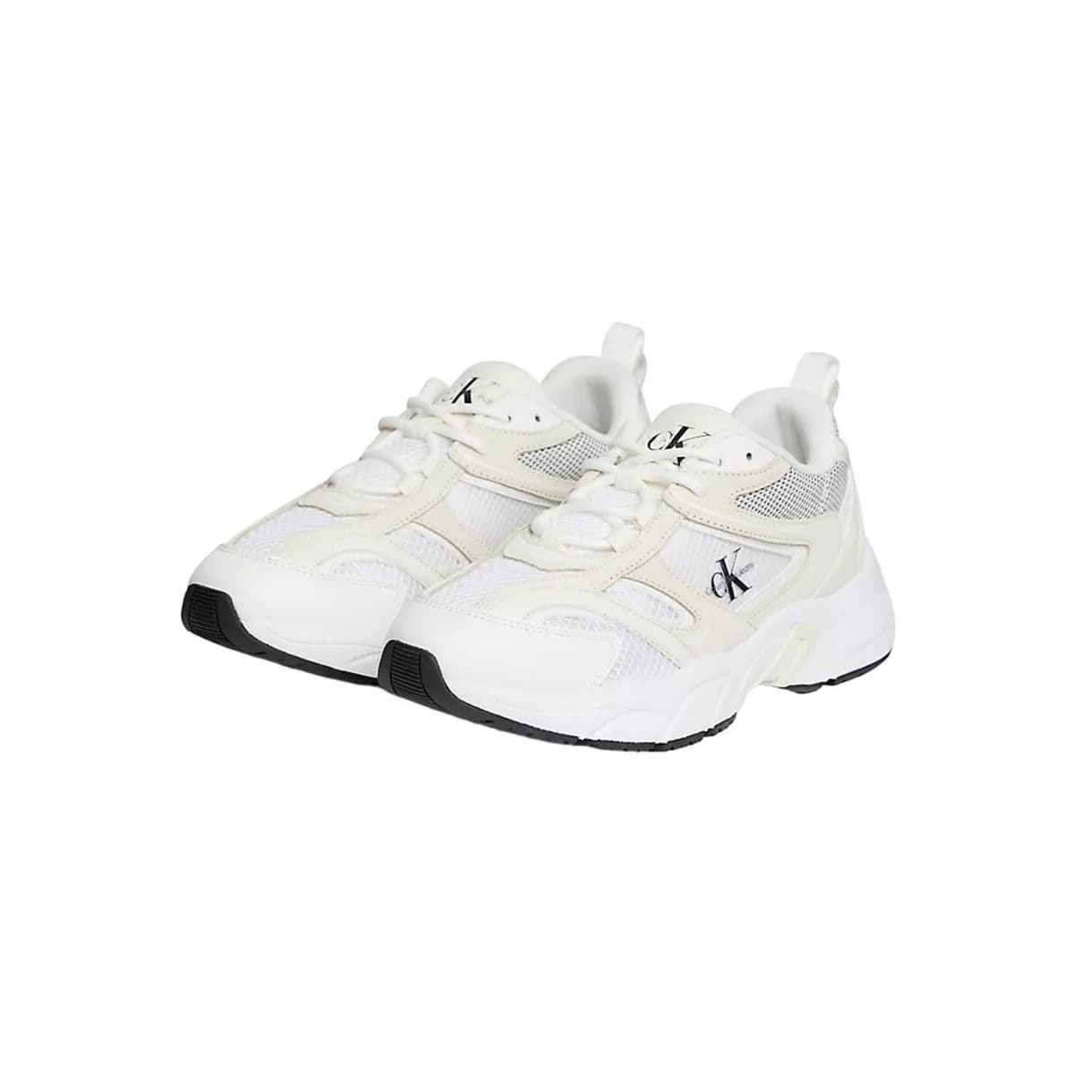 Zapatillas Calvin Klein Jeans YW0YW00891 0GG bright white/creamy white/black - Imagen 2