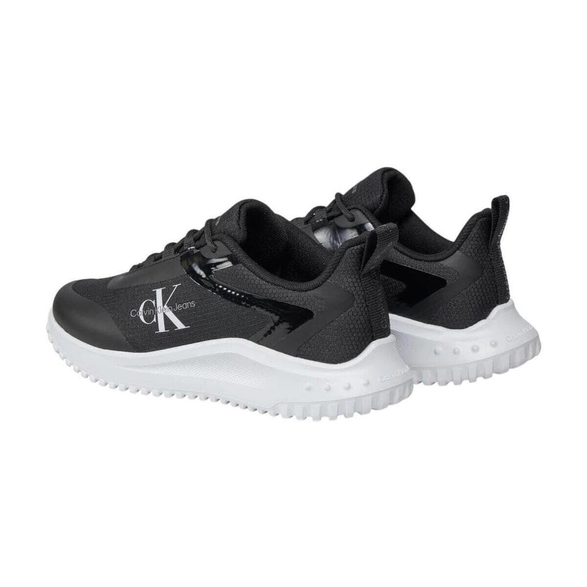 Zapatillas Calvin Klein YM0YM00968 0GM black/bright white - Imagen 2