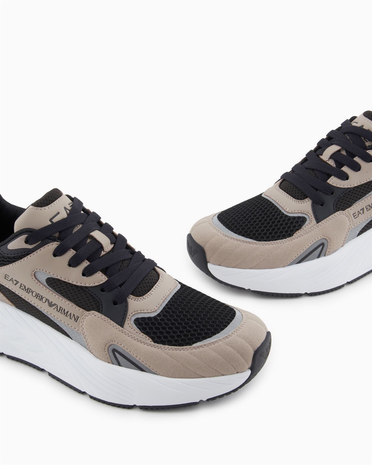 Zapatillas EA7 Emporio Armani X8X178 XK382 U471 cobblestone/black - Imagen 5