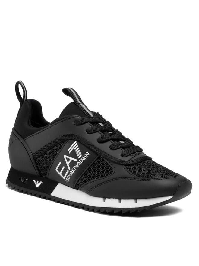 Zapatillas Emporio Armani EA7 X8X027 XK050 A120 black/white - Imagen 1