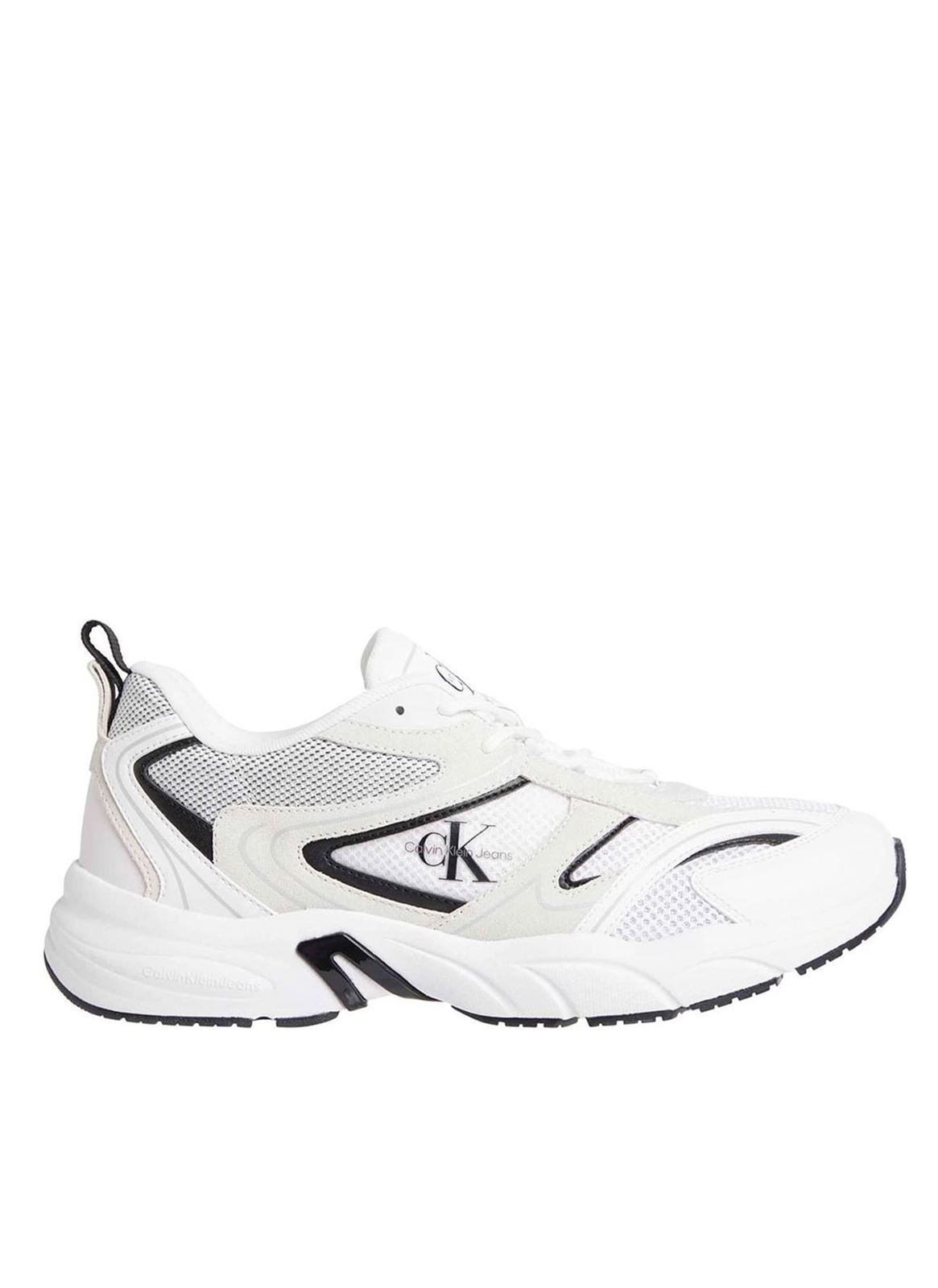 Zapatillas Retro Tennis Calvin Klein Bright White & Black - Imagen 1