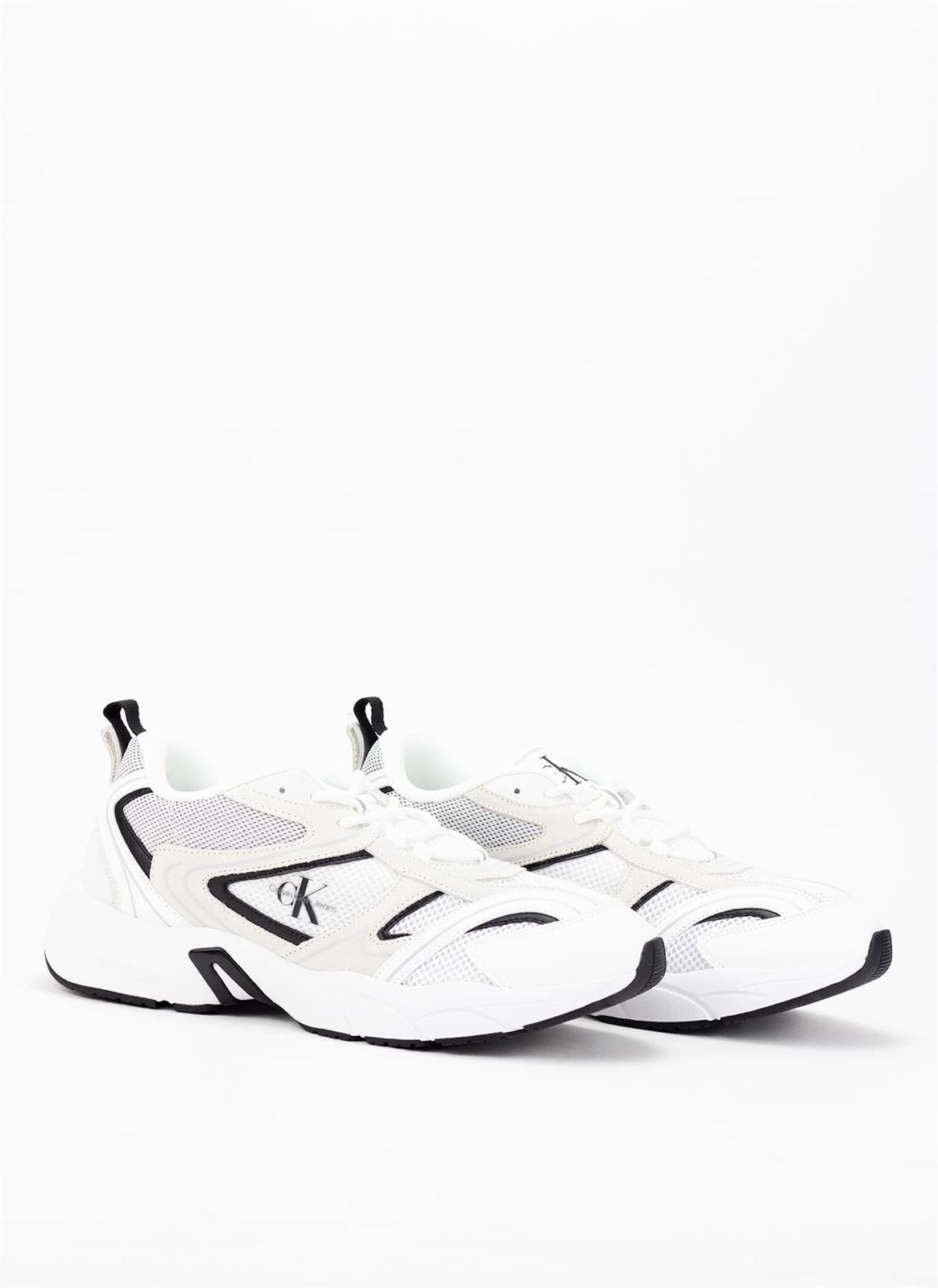 Zapatillas Retro Tennis Calvin Klein Bright White & Black - Imagen 3