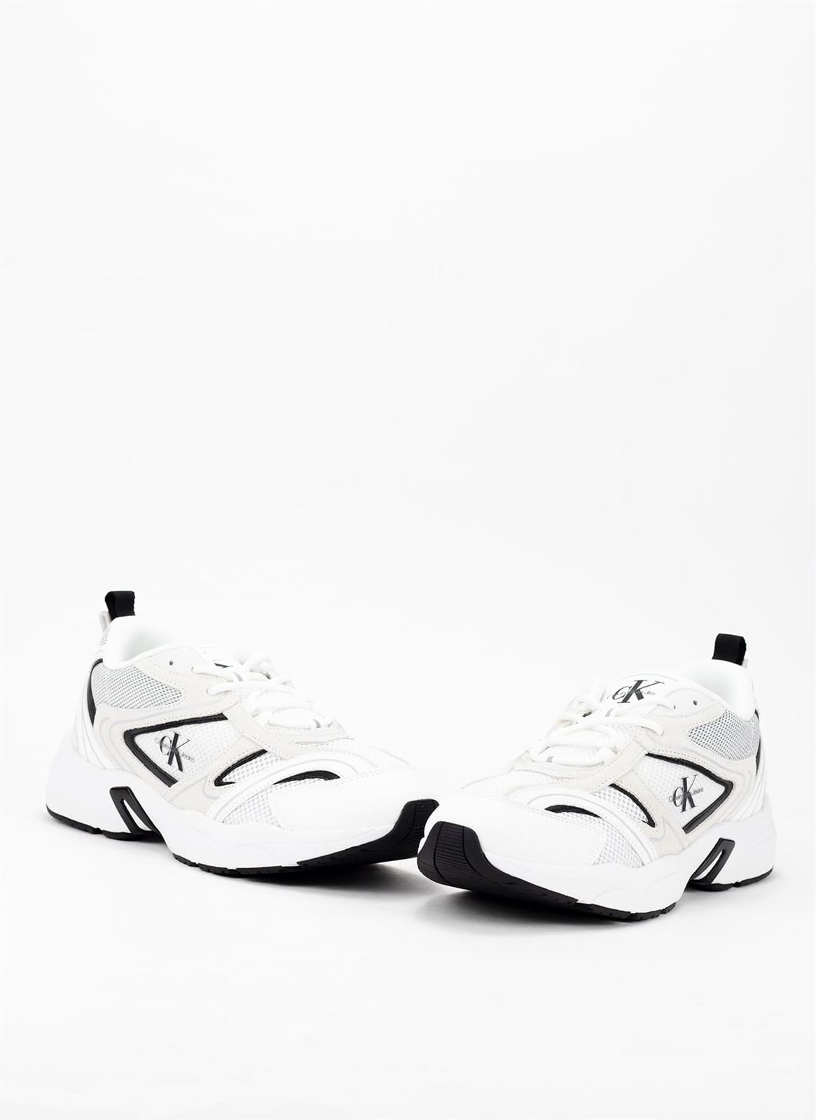 Zapatillas Retro Tennis Calvin Klein Bright White & Black - Imagen 6